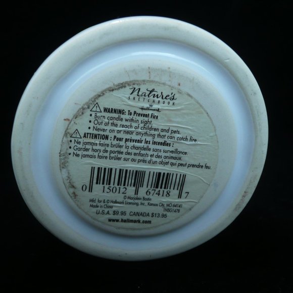 Hallmark Marjolein Bastin Natures Sketchbook Tart Burner 2pcs - Picture 4 of 4